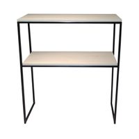 Konsola toaletka regał dwupoziomowa loft Weldon 2