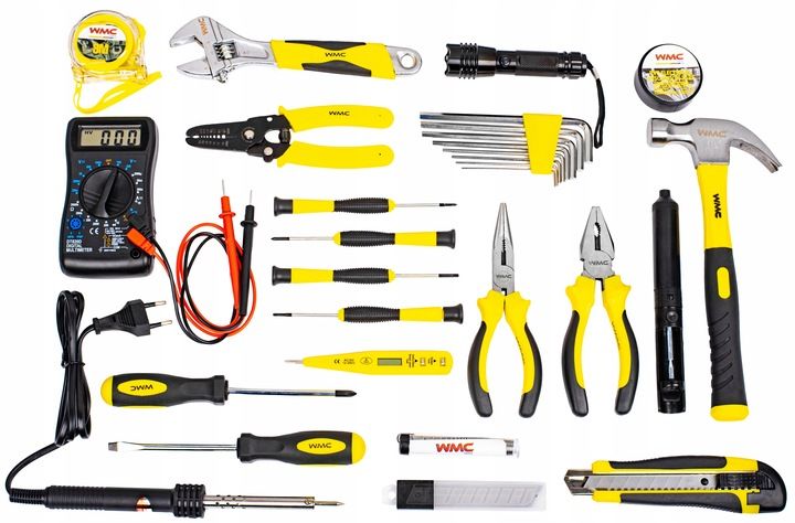 ZESTAW NARZĘDZI DLA ELEKTRYKA KLUCZ MIERNIK PRĄDU zdjęcie 11