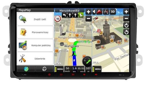 RADIO NAWIGACJA GPS ANDROID VW PASSAT B6 B7 2005-2014 WIFI CARPLAY 4/64GB na Arena.pl