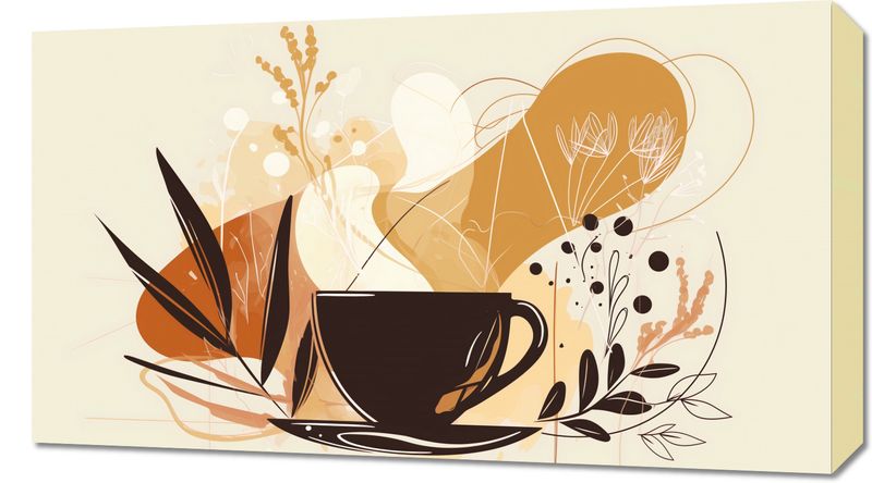 Obraz 70x40cm Aromatyczna Przerwa zdjęcie 1