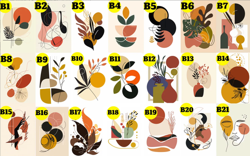 Plakaty Boho Minimalistyczny Beż Obrazy do salonu DUŻO WZORÓW na Arena.pl