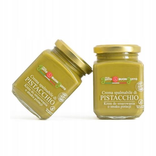 Krem Pistacjowy Sycylijski 200g Gusto Buon Gusto Pasta Orzechowa do Smarowa na Arena.pl