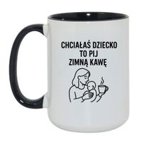 Duży Biało-Czarny 450 ml