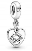 Pandora Charms Zaweszka Serce Przyjaźni 799294C01