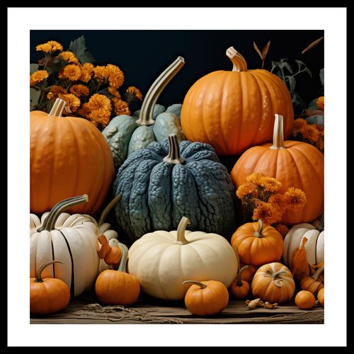 Plakat 60x60cm Jesienne Urodzaje na Arena.pl