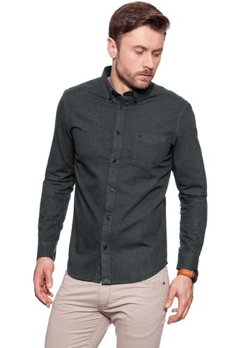 WRANGLER LS BUTTON DOWN SHIRT BLACK W5883TN01 S na Arena.pl