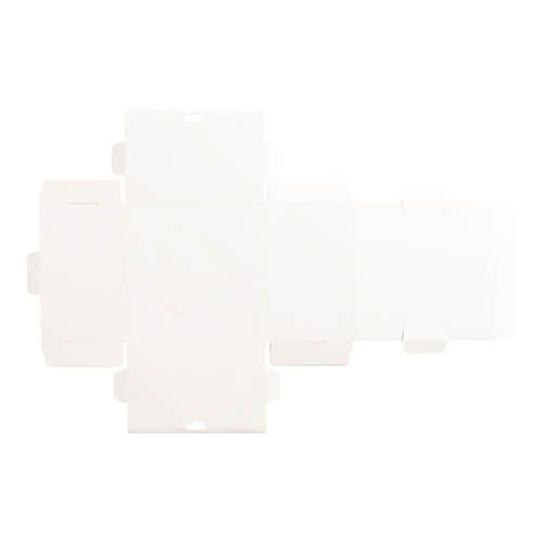 Opakowanie ozdobne z okienkiem w kształcie serca do sublimacji - 10,2 x 10,5 x 6,6 cm na Arena.pl