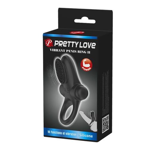 pretty love - vibrant penis ring ii black na Arena.pl