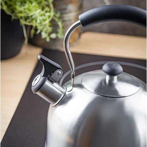 czajnik 2,5l z gwizdkiem kinghoff kh-1859 srebrny na Arena.pl