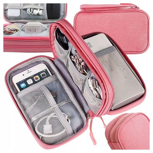 ORGANIZER PODRÓŻNY TORBA ETUI NA KABLE I ŁADOWARKI , DYSK , POWER BANK na Arena.pl