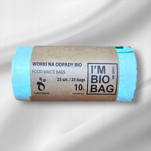 WORKI BIODEGRADOWALNE KOMPOSTOWALNE DO BIOODPADÓW 10L BIO 150szt na Arena.pl