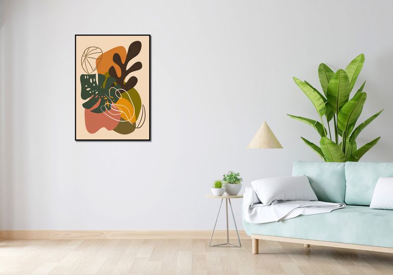 Plakat 64x90cm Leśna Kompozycja zdjęcie 4