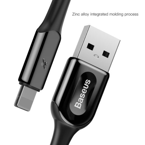 Baseus kabel X-type (8-pin | 0,5 m) czarny 2,4A na Arena.pl