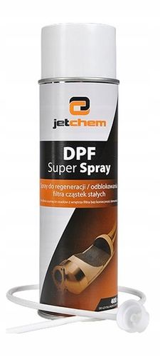 Środek do czyszcz. filtrów DPF. JETCHEM DPF SUPER SPRAY 400ml /z sondą/ na Arena.pl