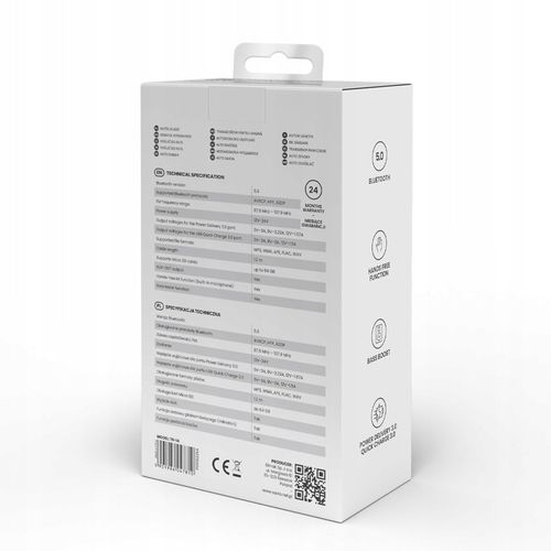 Transmiter FM Bluetooth Ładowarka USB QC SAVIO TR-14 Zestaw na Arena.pl