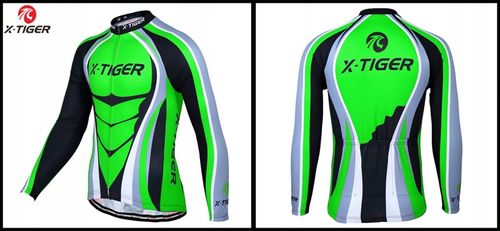 Bluza Męska Rowerowa Plus Size Rozpinana Duże Rozmiary Zimowa X-Tiger 6XL na Arena.pl