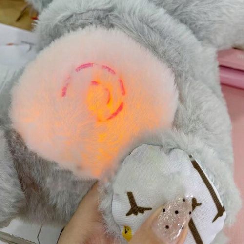 ODDYCHAJĄCY USPOKAJAJĄCY MIŚ PRZYTULIŚ PLUSZOWY KOALA DLA DZIECI MASKOTKA na Arena.pl