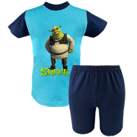 Krótka Piżama dziecięca Shrek