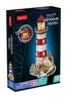 Puzzle 3D Latarnia morska 72el LED L540H Cubic Fun