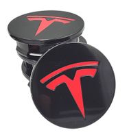 TESLA DEKIELKI na felgi zaślepki felg KAPSLE kołpaczki 57mm 4szt. 57/50mm