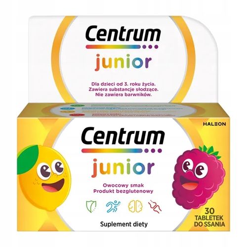 Centrum Junior witaminy i minerały dla dzieci 30 tabletek do ssania na Arena.pl