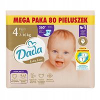 Dada Pieluchy jednorazowe Extra Care 4 MAXI 7-16 kg 80 szt.