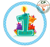 Opłatek na tort - na Roczek