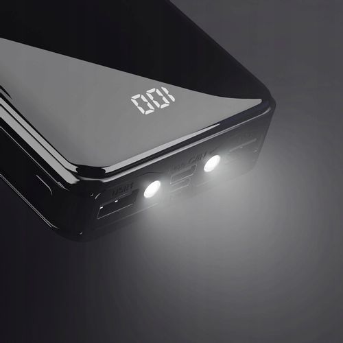 POWERBANK 20000 mAh 2,1A LATARKA LED V ZABEZPIECZENIE przed uszkodzeniem na Arena.pl