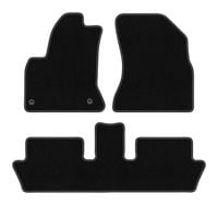Dywaniki welurowe BASIC Citroen C4 Grand Picasso 2006-2013 czarne