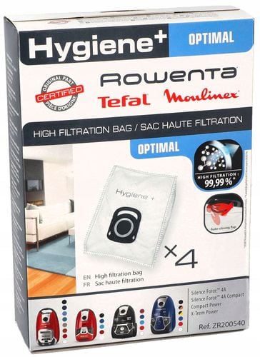 Worki TEFAL Hygiene+ ZR2005 na Arena.pl