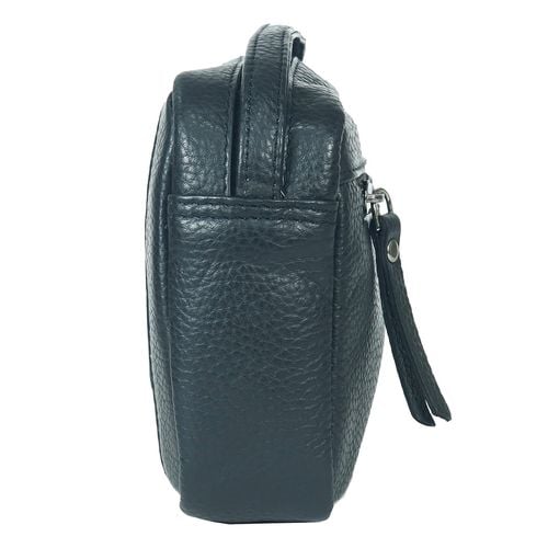 mała torebka ze skóry bellugio czarna na Arena.pl