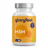 MSM Siarka Organiczna 1600mg, 365 kapsułek – Zdrowe Stawy i Kości –