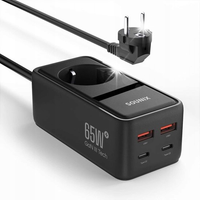 Adapter - Listwa sieciowa - Ładowarka GaN 65W - iPhone - Czarny - Sounix