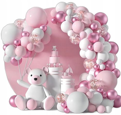 ŁUK WIELKI STELAŻ DO BALONÓW GIRLAND BRAMA WESELE ŚCIANKA EVENT ŚLUB SESJA na Arena.pl