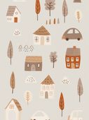 Plakat 60x80cm Wzory dla Dzieci, Dziewczynki i Chłopca - Budowa