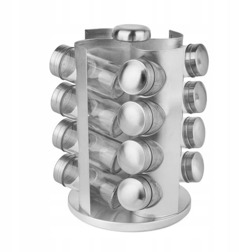 ZESTAW PRZYPRAWNIKÓW STOJAK OBROTOWY CUADRO 16 EL na Arena.pl