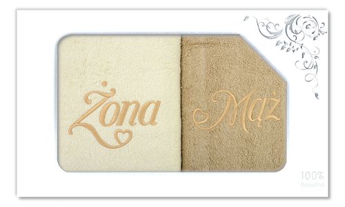 Komplet Ręczników Na Prezent 2 Częściowy Mz-19367 na Arena.pl