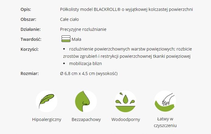 Wałek do masażu Blackroll Twin zdjęcie 3