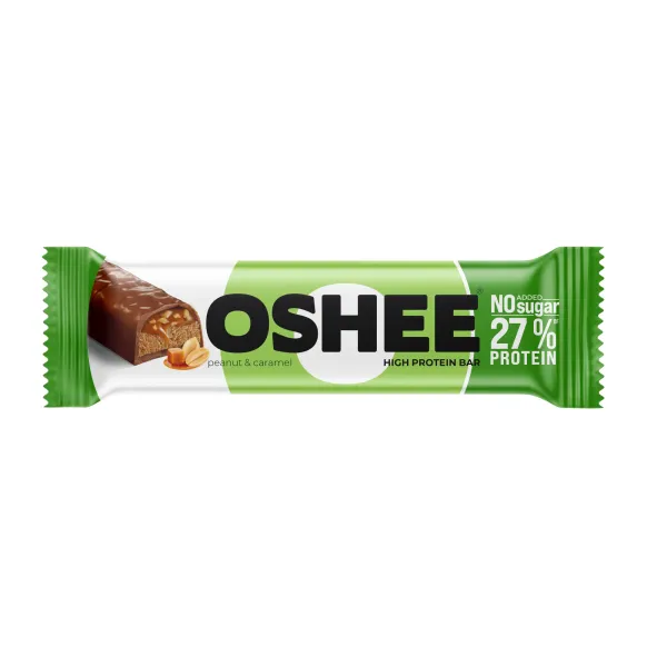 OSHEE BATON PROTEINOWY 49G PENUT & CARAMEL zdjęcie 1