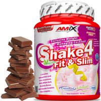 Koktajl odchudzający Amix Shake 4 Czekoladowy 500g na odchudzanie