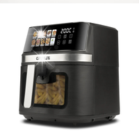 FRYTKOWNICA BEZTŁUSZCZOWA AIR FRYER 8L 10 PROGRAMÓW 1700W rozmrażanie