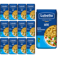 Lubella Makaron mini świderki 400 g x 12 sztuk