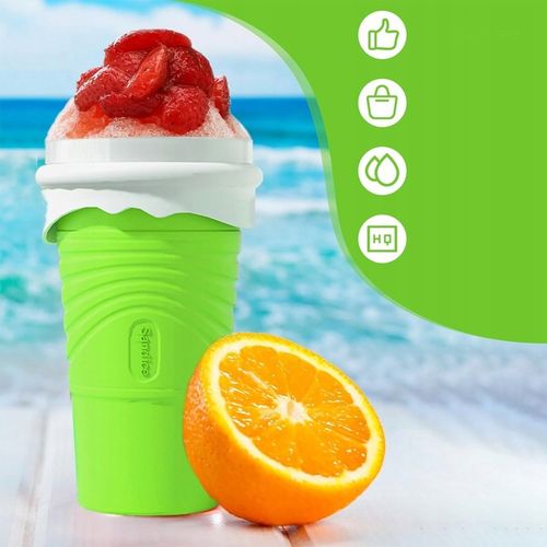 KUBEK DO ROBIENIA SLUSHY LODÓW SORBETÓW WYCISKANY NA BREJĘ SMOOTHIE 500ML na Arena.pl