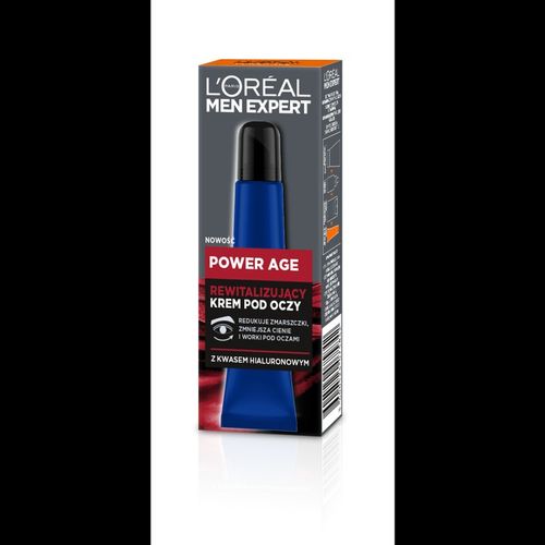 Loreal Men Expert Power Age Krem pod oczy z kwasem hialuronowym 15ml na Arena.pl