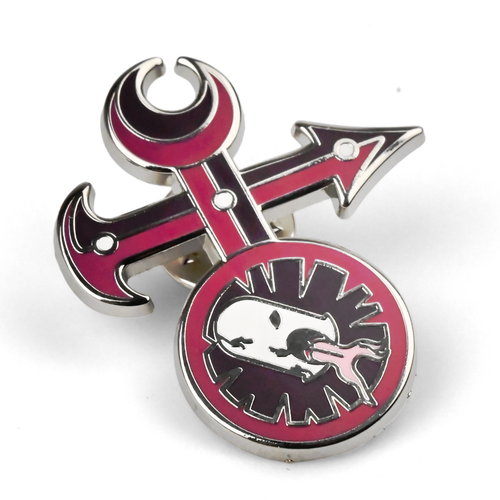 Ruinous Power Mark of Slaanesh | 4 cm | Metal | Przypinka | Warhammer 40k na Arena.pl