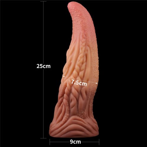 10'' dual layered platinum silicone tongue na Arena.pl