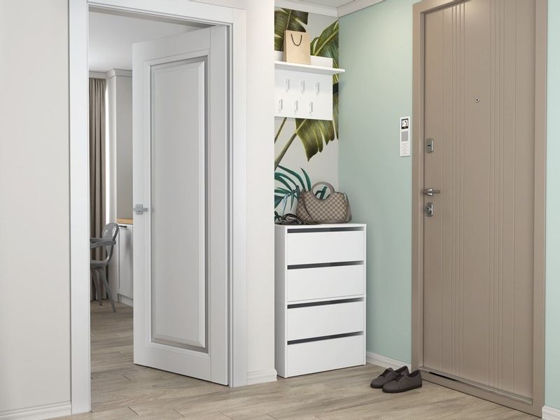 SZAFKA NA BUTY MODO X2 BIEL zdjęcie 4