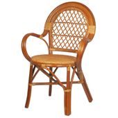 RattaNeo Coral k46 krzesło koniak rattan naturalny