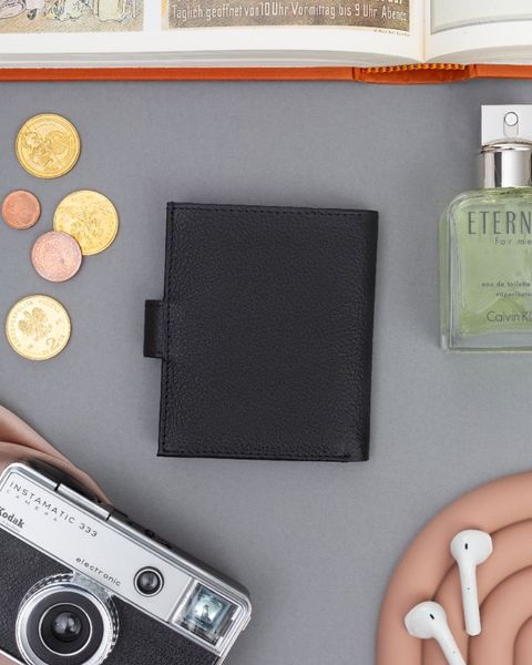 skórzane etui na karty tw-04-pdm-bp-9083 black zdjęcie 3
