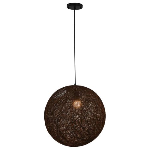 Lampa Wisząca, Brązowa, Kula, 45 Cm, E27 na Arena.pl